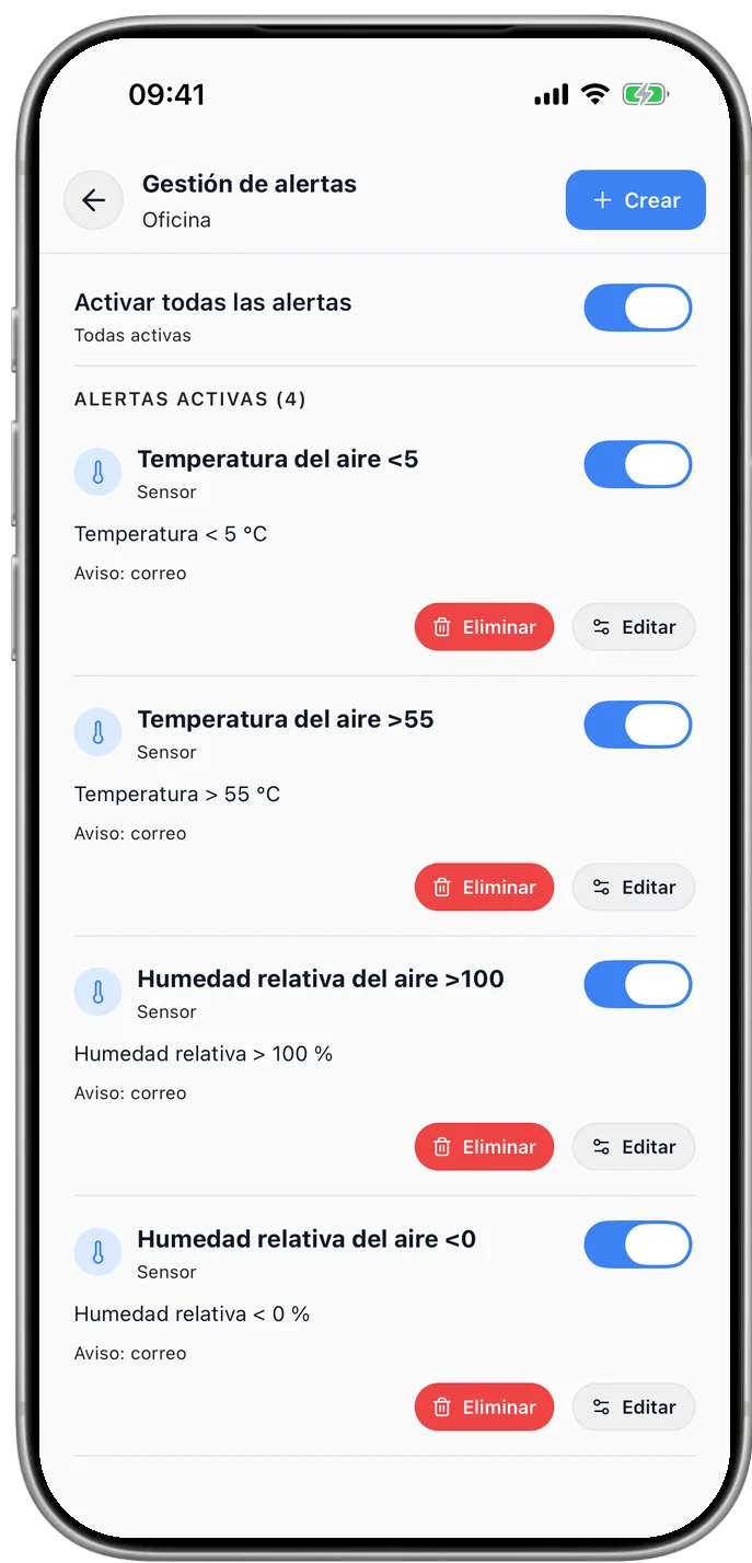 Configuración de reglas automatizadas
